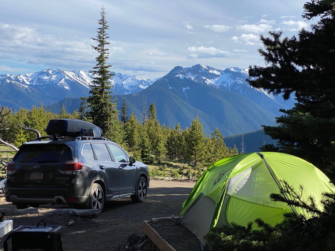 Deer Park Campground Olympic NP