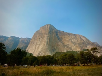 El Cap from the meadows.