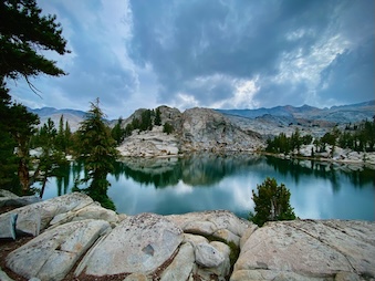 Wildfire smoke blankets Yosemite.