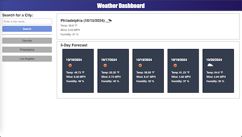 Weather Forecast